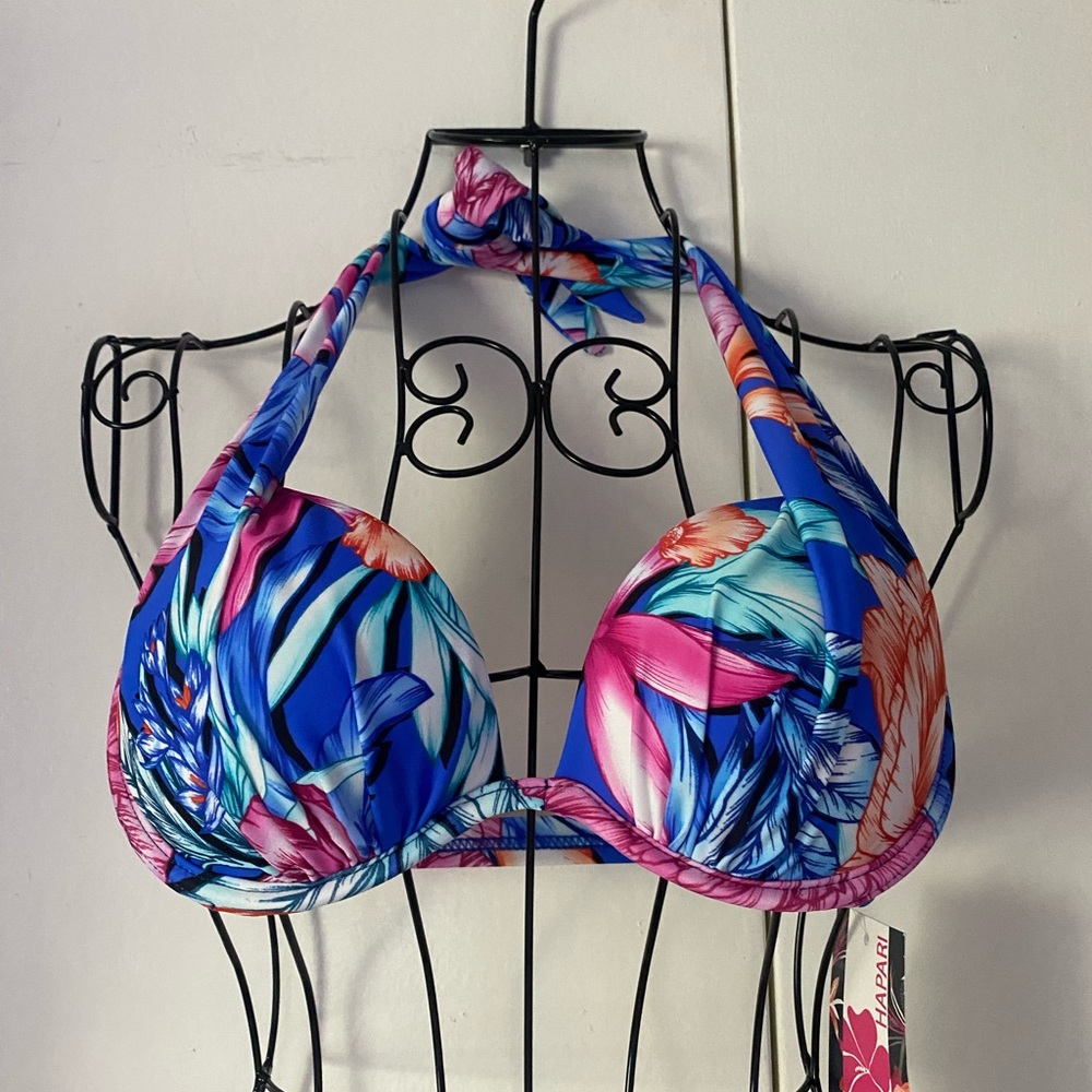 👙NWT Hapari Push-up Bikini Top Size XS